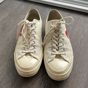 CDG Converse - Hardly Worn. Size 43/9.5.